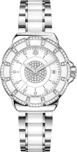 TAG Heuer Formula 1 Quartz 37 Stainless Steel / Diamond / White - Diamond / Bracelet